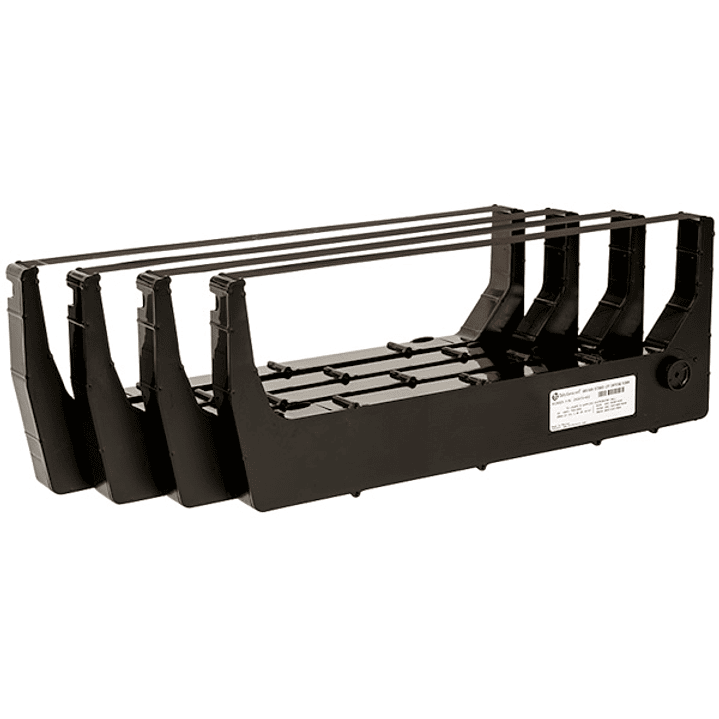 Tally Genicom TG6600 TG6800 Pack de 4 Cintas Matriciales Negras Originales - 255670-401 1