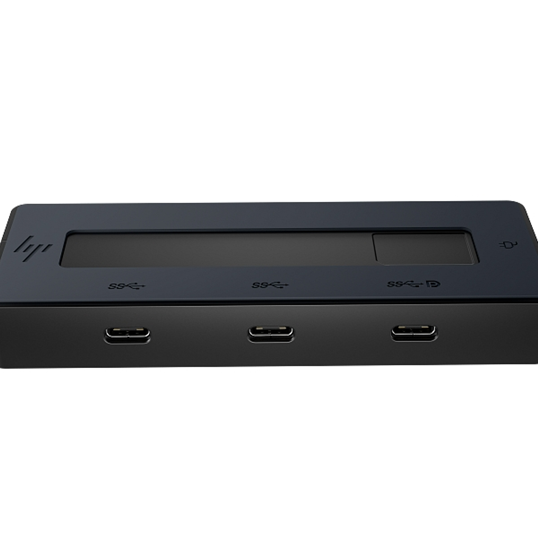 HP Hub Multipuerto 4K USB?C - 4 Puertos USB?C 10Gbps - Power Delivery 65W - Salida de Video 4K via DisplayPort Alt Mode - Diseño Compacto 50% Plastico 1