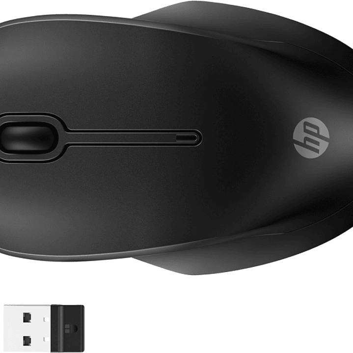 HP 255 Raton Inalambrico Dual Bluetooth/2.4GHz - Ambidiestro - Sensor Optico 1600 DPI Multi?Superficie - Autonomia hasta 12 Meses - Laterales Antidesl 1