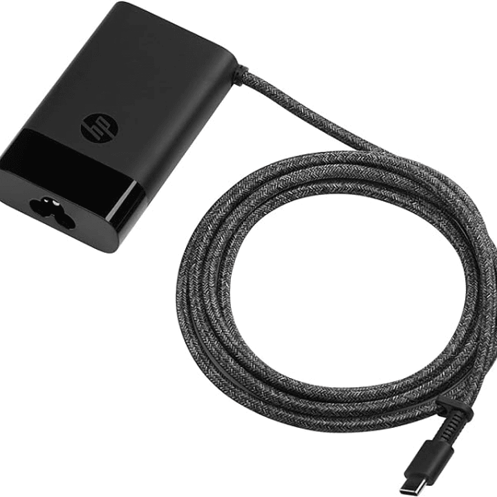 HP Cargador USB?C 65W para Portatil - Potencia Inteligente 15/27/60/65W - Compatible con Portatiles, Tablets y Smartphones USB?C - Diseño Compacto y L 1
