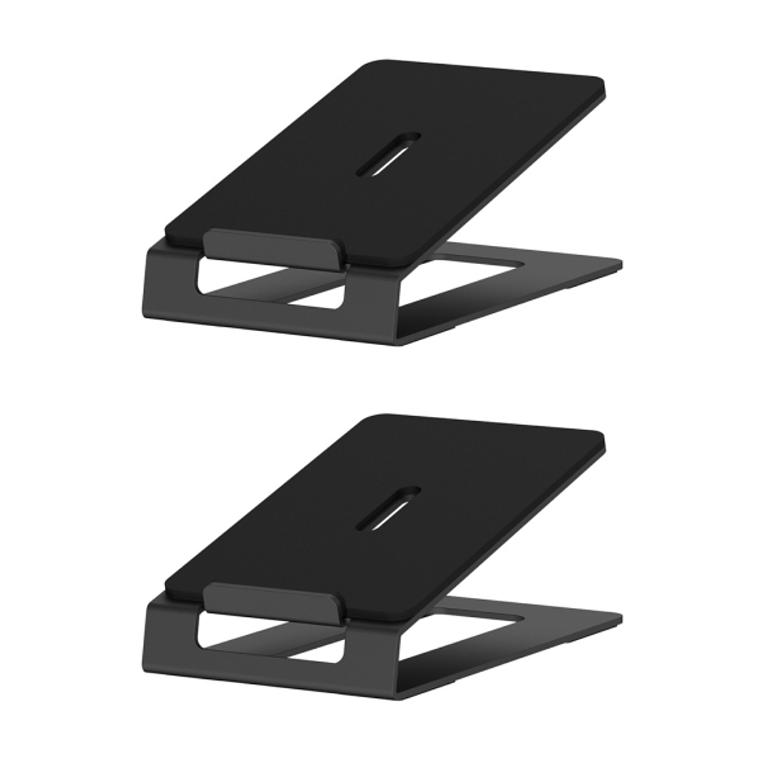 Aisens Pack Soporte Universal de Mesa para Altavoces - Carga Max. 10Kg - Color Negro 1