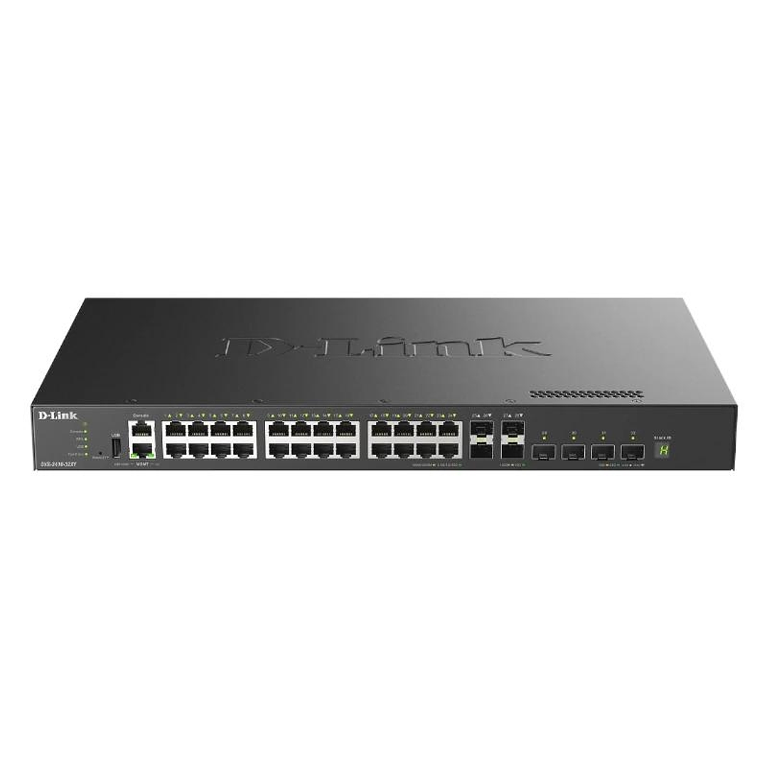 D-Link DXS-3410-32XY Switch L3 24x10G 4x10G SFP+ 1