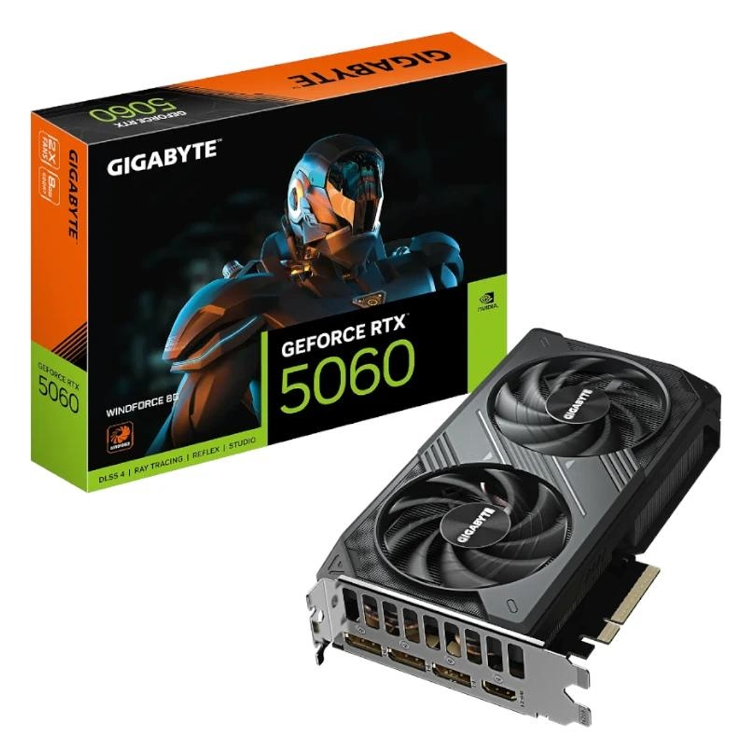 Gigabyte VGA NVIDIA RTX 5060 WINDFORCE 8G DDR7 1