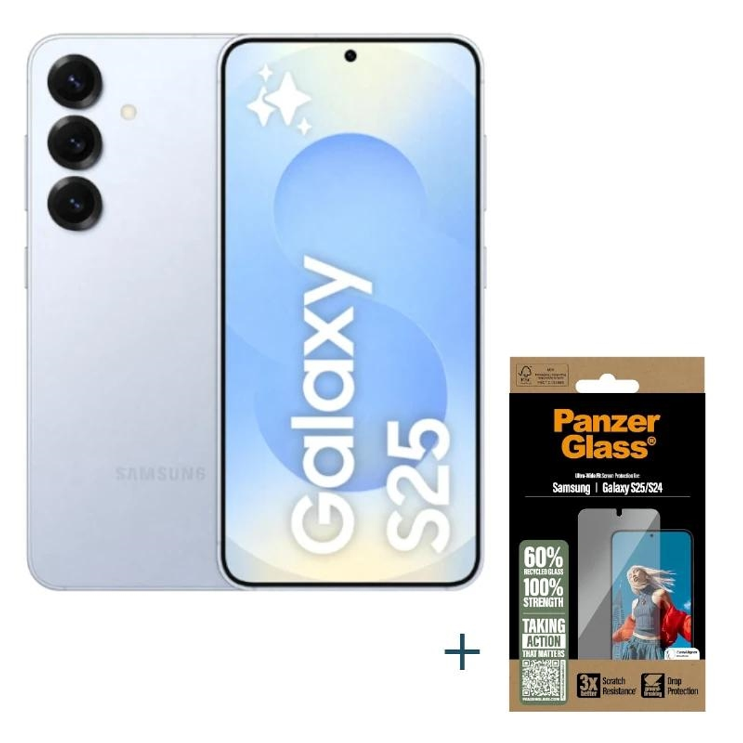Samsung Galaxy S25 256Gb 12Gb Blue+Prot PanzerGlas 1