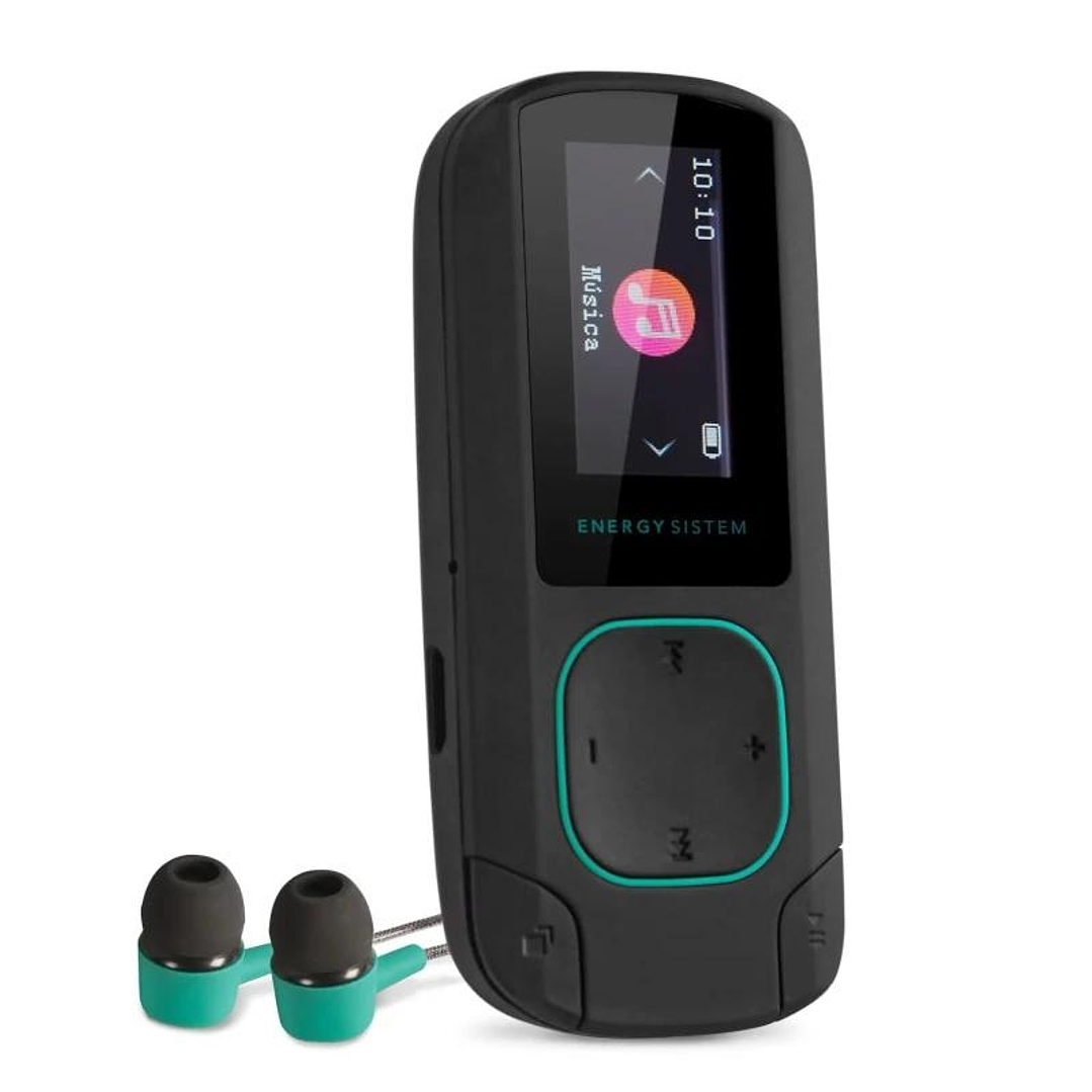 Energy Sistem Reproductor Bluetooth MP3 Clip Jade 1