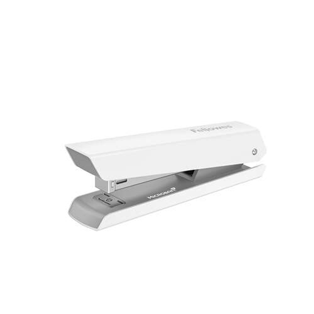 Fellowes LX820 Grapadora con Proteccion Microban - Hasta 20 Hojas - Visor de Grapas - Color Blanco 1
