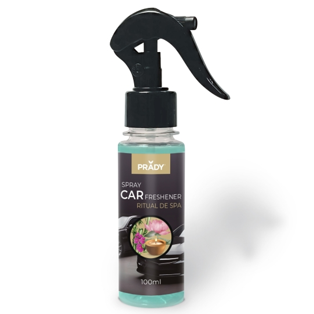 Prady Ambientador Coche Ritual Spa - Frasco de 100 ml - Spray Pulverizador 1