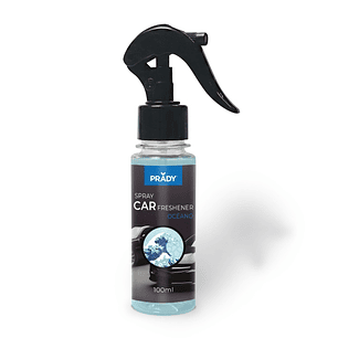 Prady Ambientador Coche Oceano - Frasco de 100 ml - Spray Pulverizador