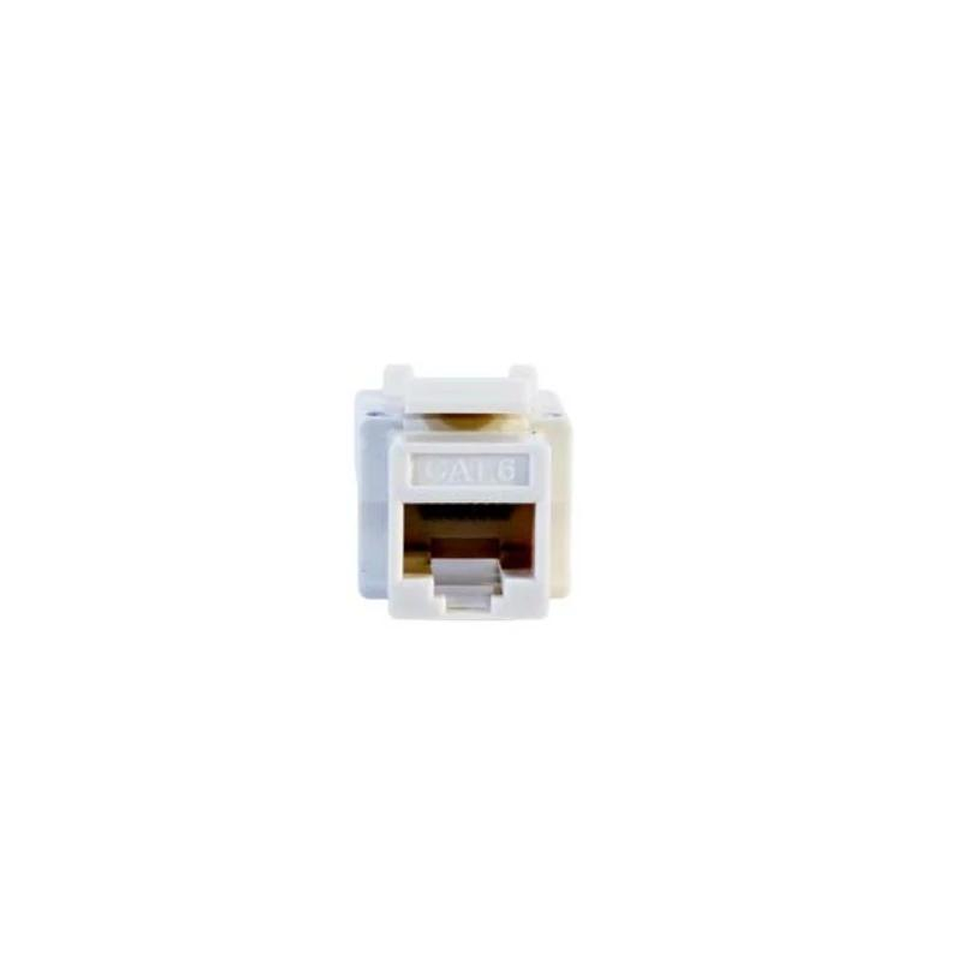 2LAN CONECTOR HEMBRA RJ45 CAT.6 UTP  90º 2