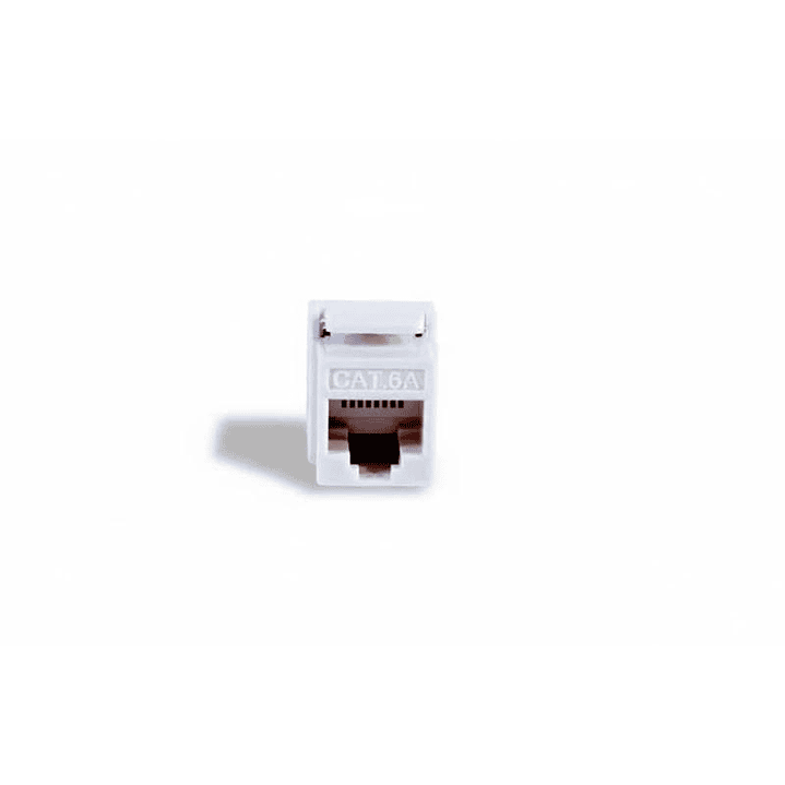 2LAN CONECTOR HEMBRA RJ45 CAT.6A UTP 180º 3