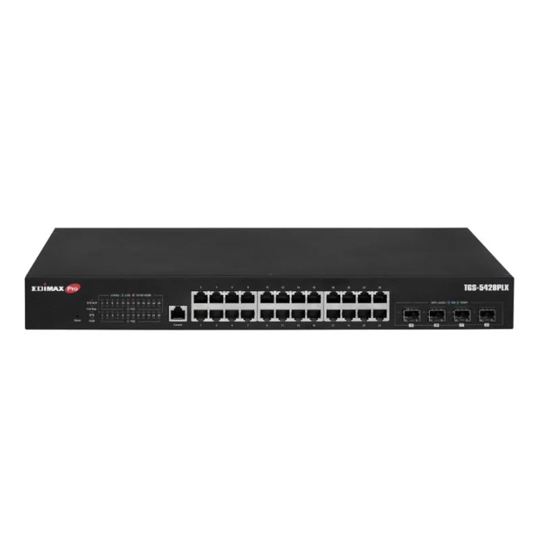 Edimax TGS-5428PLX Switch Vigilancia 24x2.5G mG Po 1