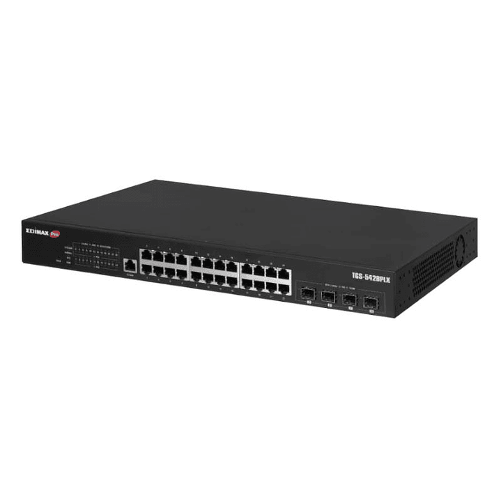 Edimax TGS-5428PLX Switch Vigilancia 24x2.5G mG Po 2