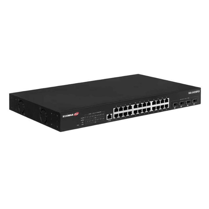 Edimax TGS-5428PLX Switch Vigilancia 24x2.5G mG Po 3