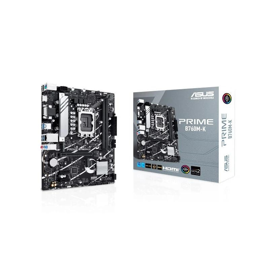 ASUS Placa Base PRIME B760M-K DDR5 mATX 1700 1