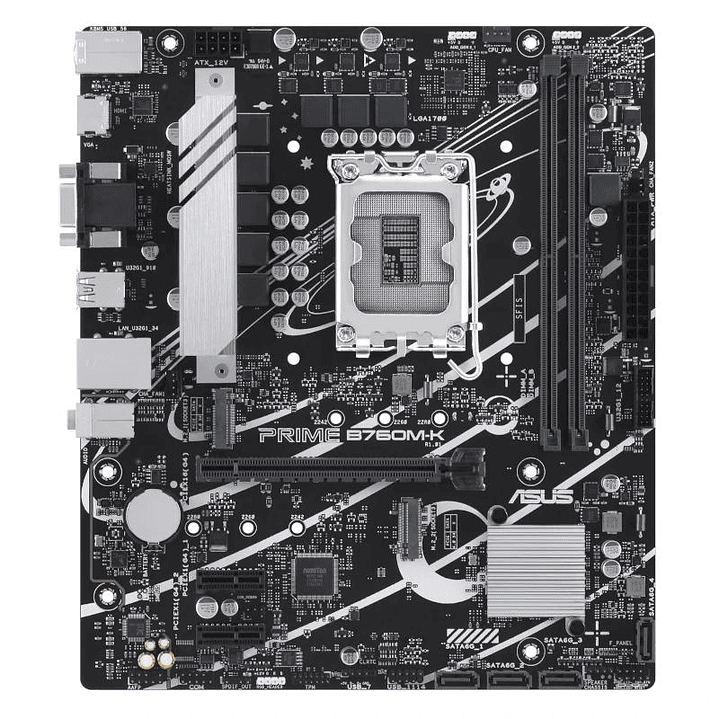 ASUS Placa Base PRIME B760M-K DDR5 mATX 1700 2