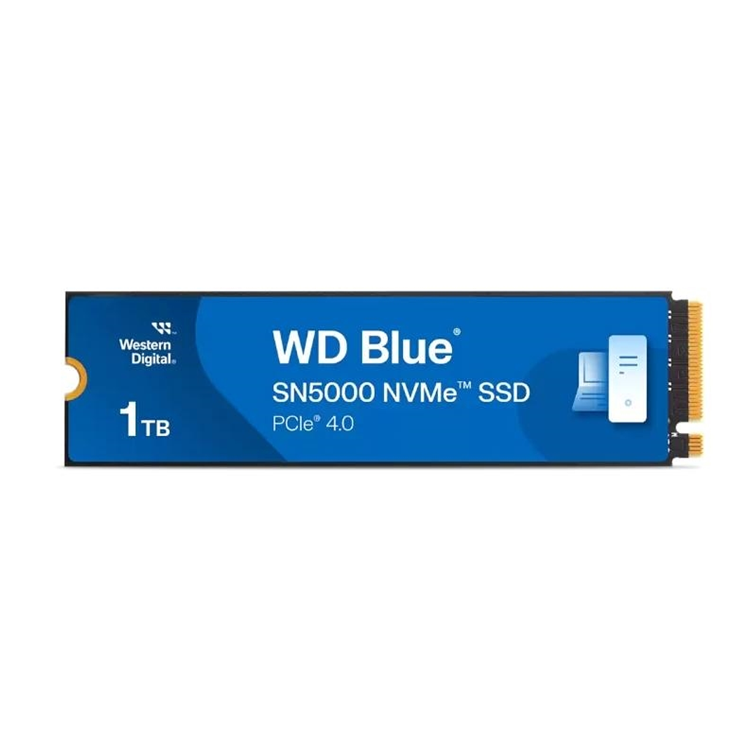 WD Blue SN5000 WDS100T4B0E SSD 1TB NVMe Gen4 1