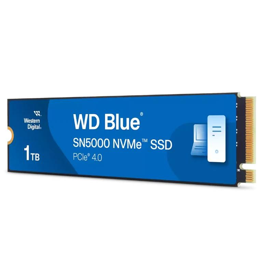 WD Blue SN5000 WDS100T4B0E SSD 1TB NVMe Gen4 2