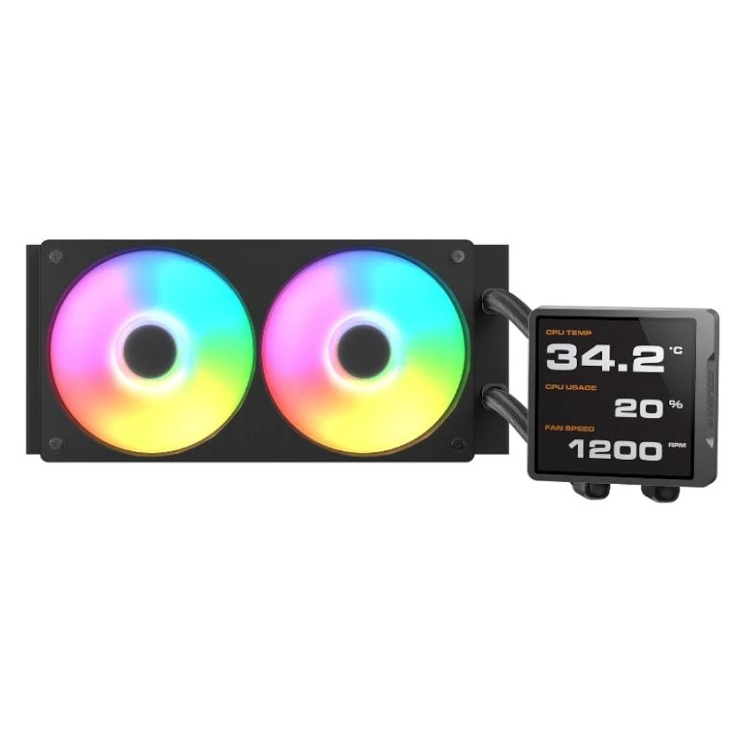 Cougar Ref. Liq Poseidon Vistek Pro ARGB 240 Black 1