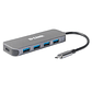 D-Link DUB-2340 USB-C 4xUSB 3.0 Hub PD - Miniatura 2