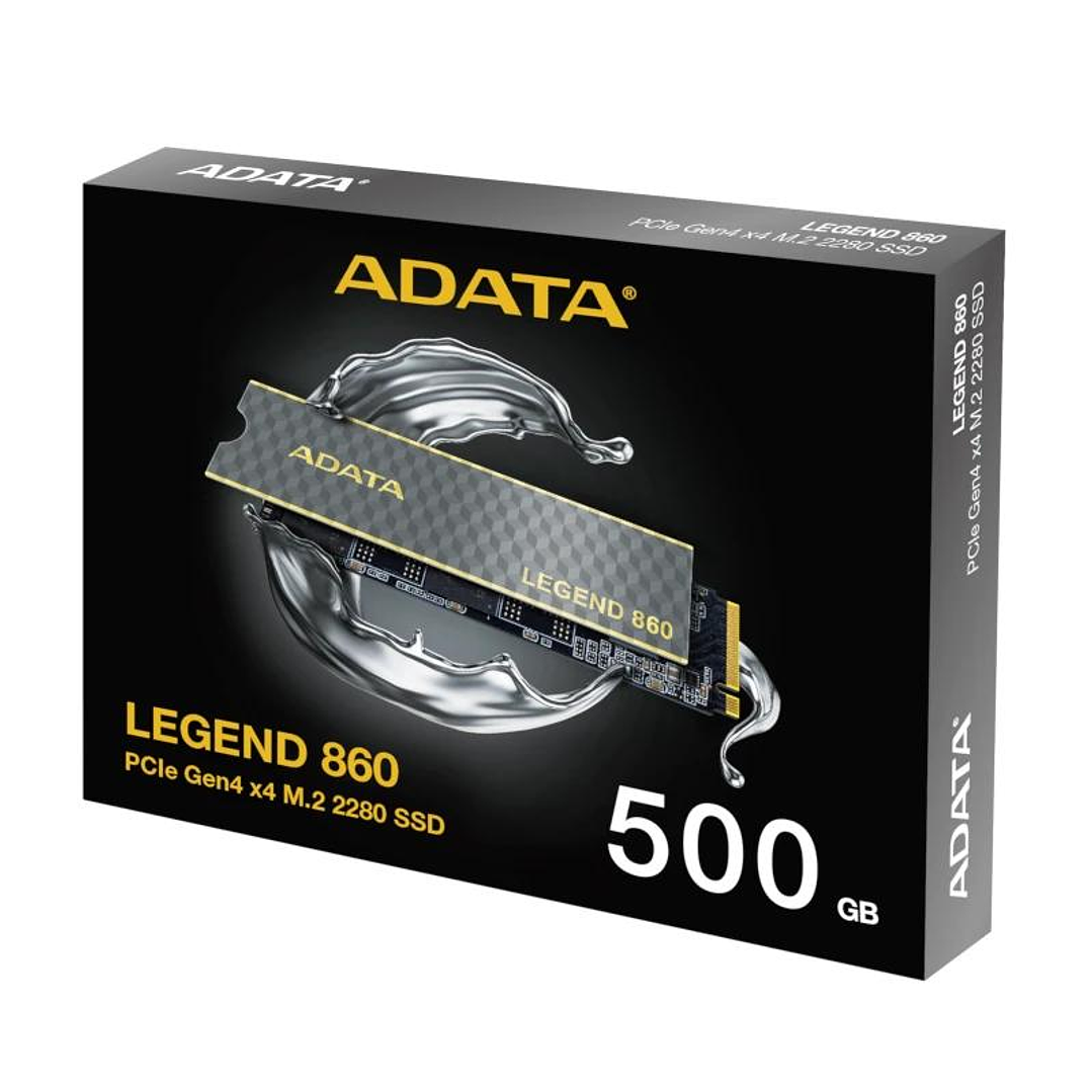 ADATA SSD LEGEND 860 500GB PCIe Gen4x4 5000 MB-s 4