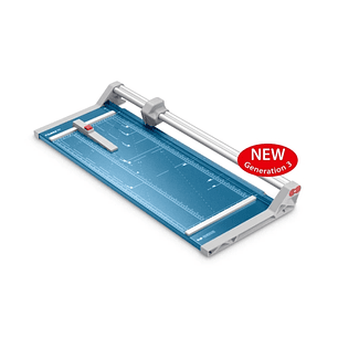 Dahle 554 Cizalla Profesional de Rodillo Formato A2 - Capacidad 20 Hojas - Longitud de Corte 720mm - Cuchilla Circular Autoafilable de Acero