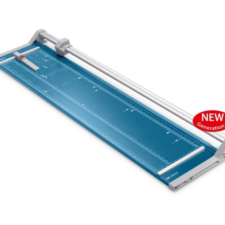 Dahle 558 Cizalla Profesional de Rodillo Formato A0 - Capacidad 7 Hojas - Longitud de Corte 1300mm - Cuchilla Circular Autoafilable de Acero 1