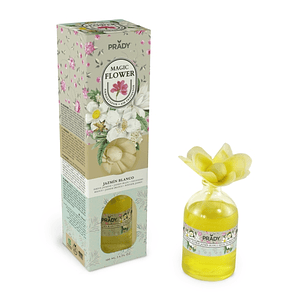 Prady Ambientador Magic Flower Jazmin Blanco - Frasco de Cristal 100ml