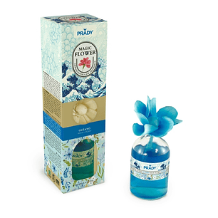 Prady Ambientador Magic Flower Oceano - Frasco de Cristal 100ml