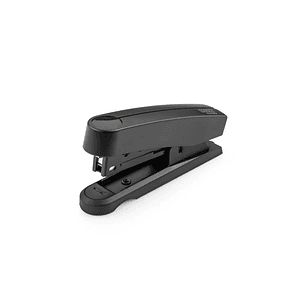 Novus Harmony B10 re+new Grapadora de Sobremesa - Fabricada con 95% de Plastico Reciclado - Hasta 15 Hojas - Grapado Cerrado y Clavado - Incluye 200 G