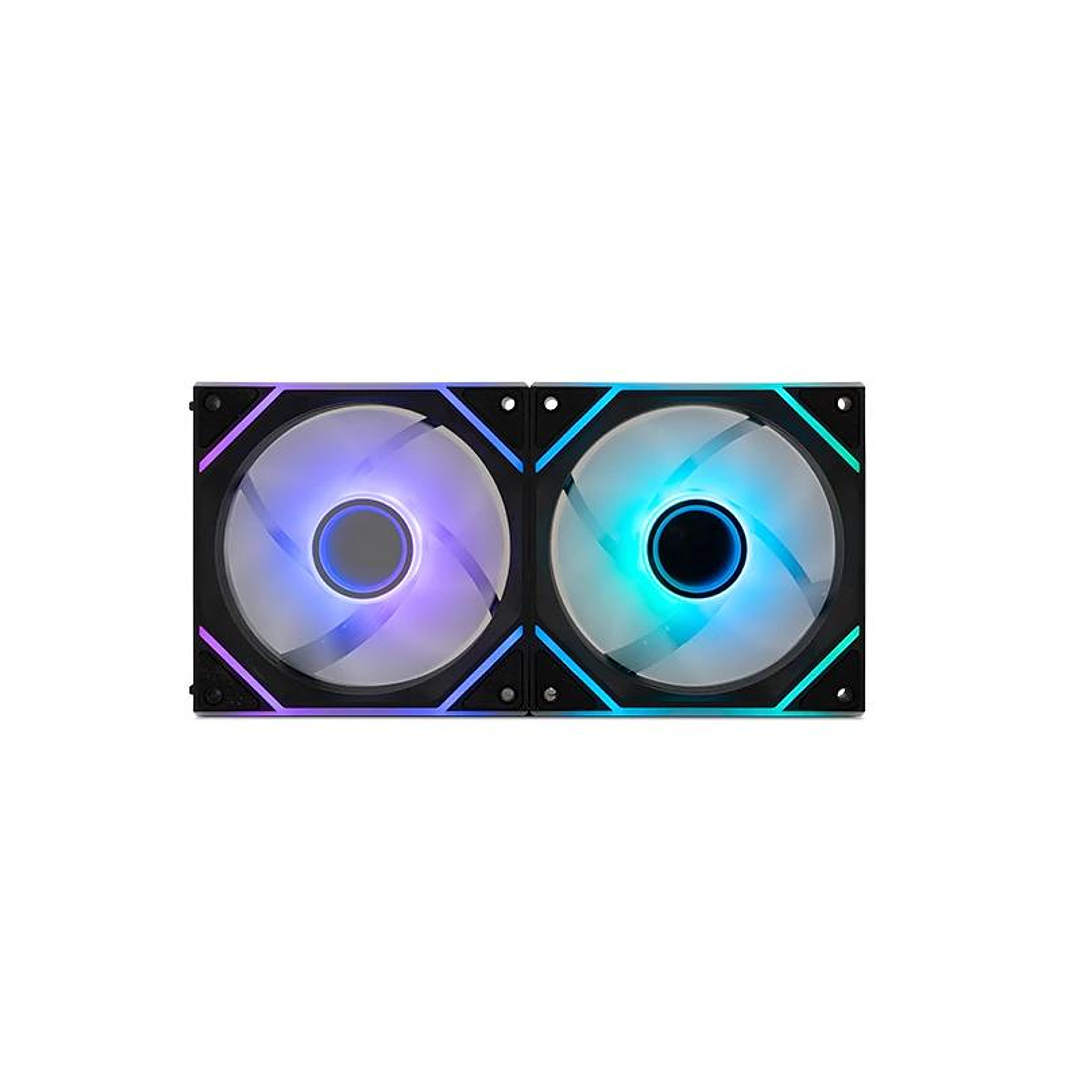 Nox Vent. HUMMER PRO LINK Kit x3 F.ARGB Mag Negro 3