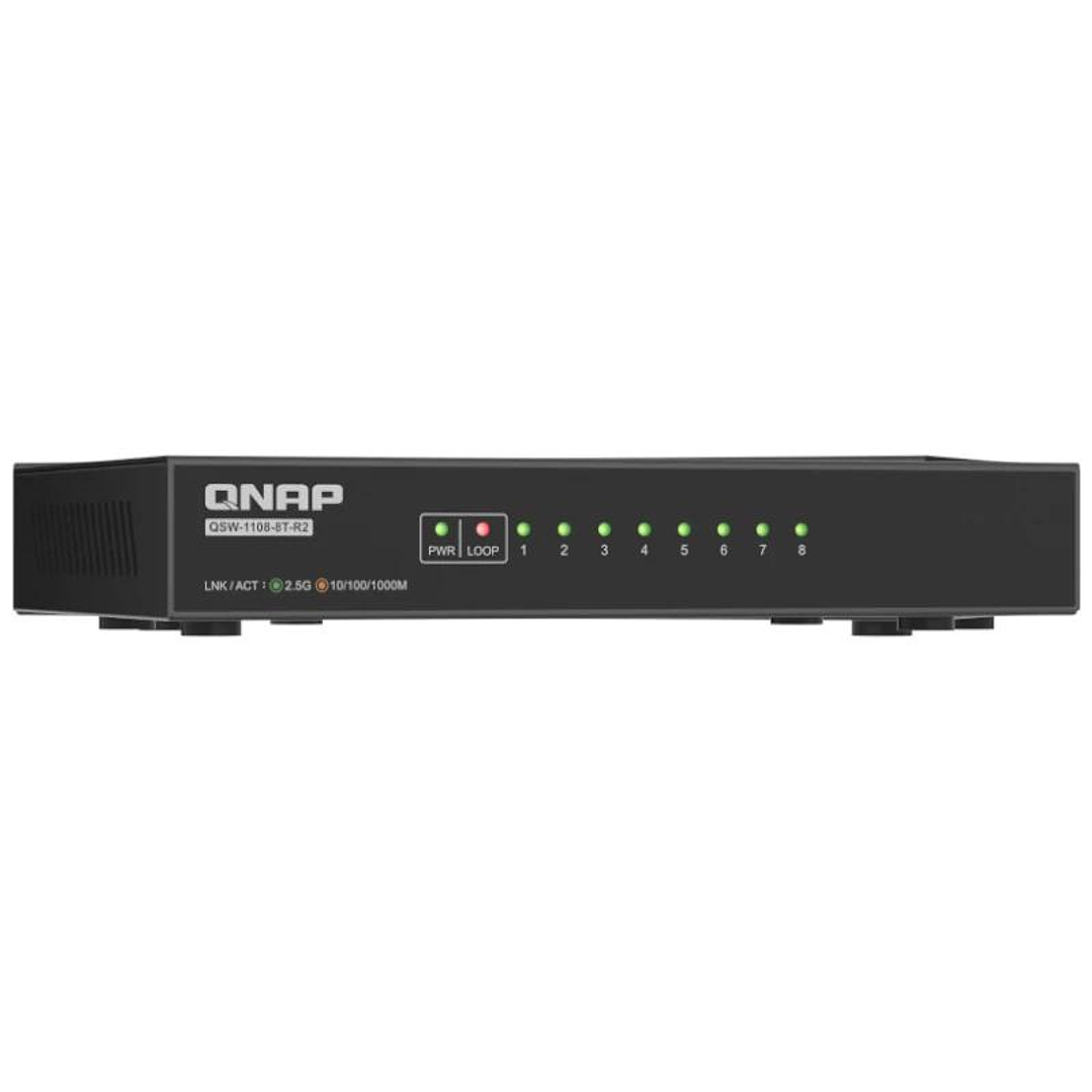 QNAP QSW-1108-8T-R2 Switch No Gest 8x2.5GbE 2