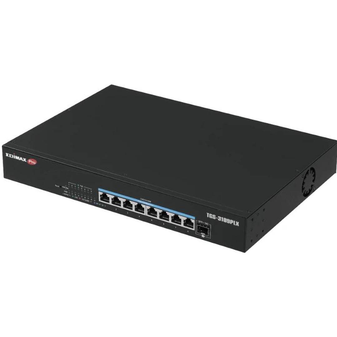 Edimax TGS-3109PLX Smart Switch 8x2.5G PoE++ 1x10G 2