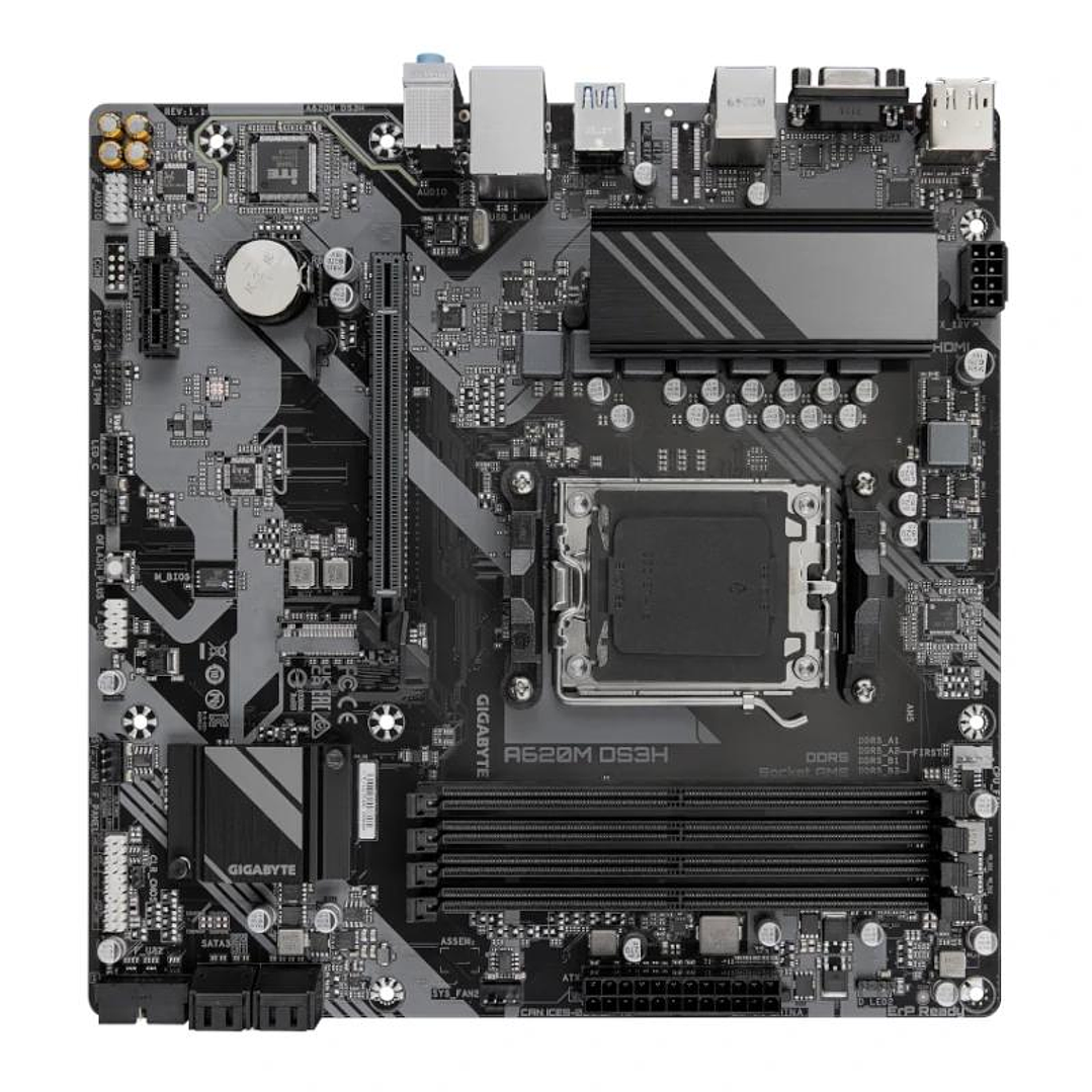Gigabyte Placa Base A620M DS3H mATX AM5 3