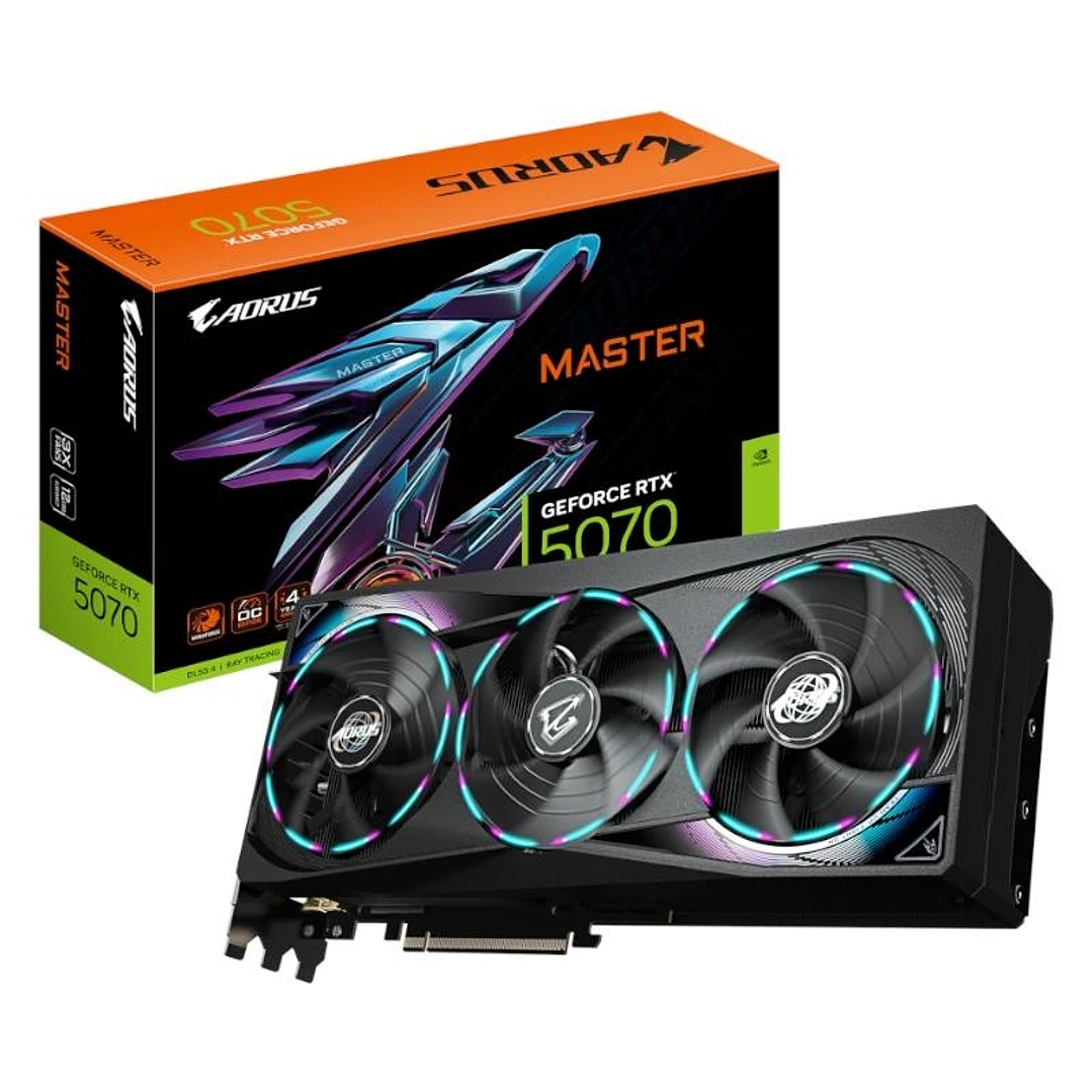 Gigabyte VGA NVIDIA RTX 5070 AORUS MASTER 12G DDR7 1