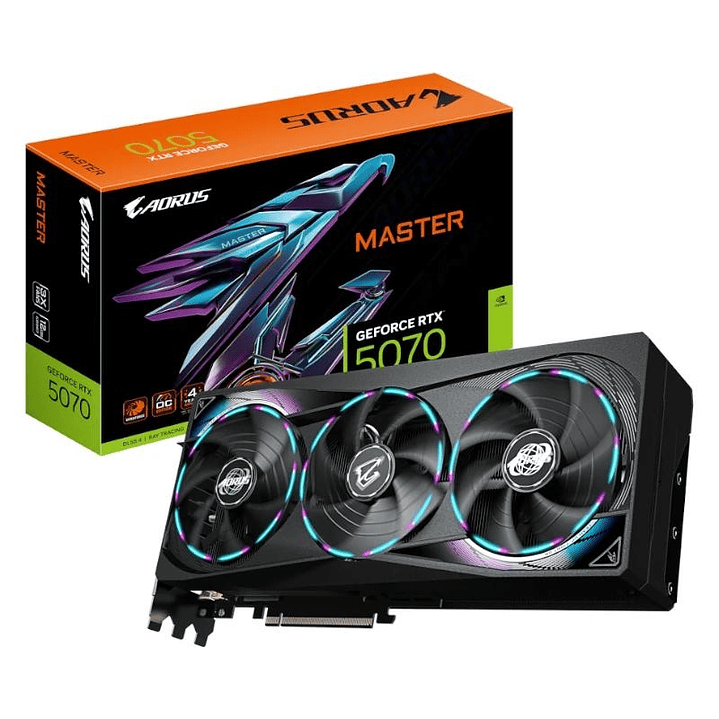 Gigabyte VGA NVIDIA RTX 5070 AORUS MASTER 12G DDR7 1