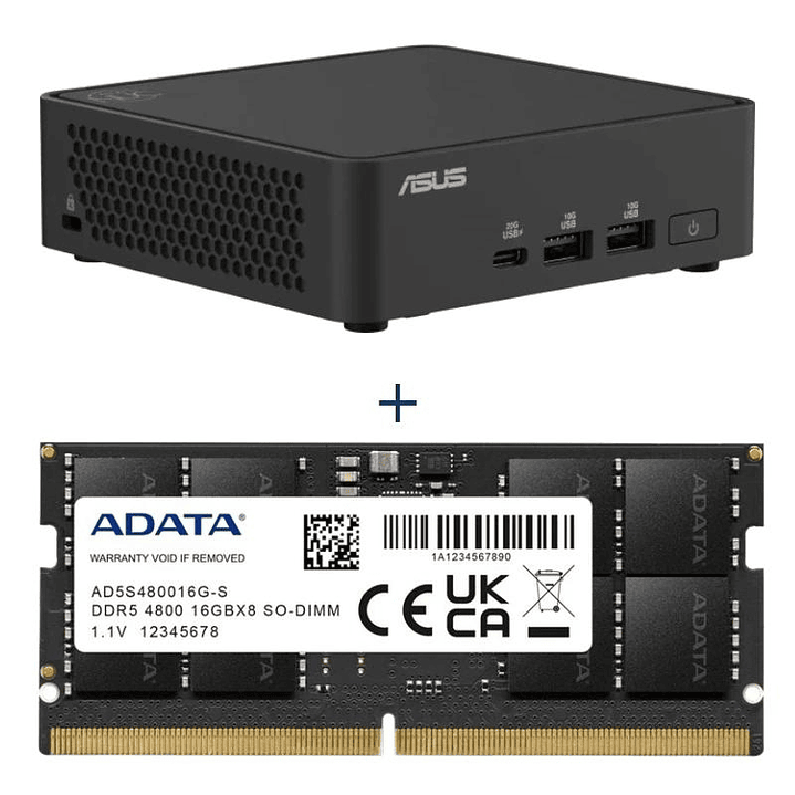 Asus NUC 15 Pro RNUC15CRKC500002 Core 5-210H+16GB 1