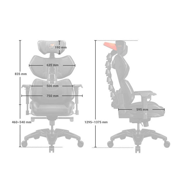 Cougar Silla Gaming Terminator 4