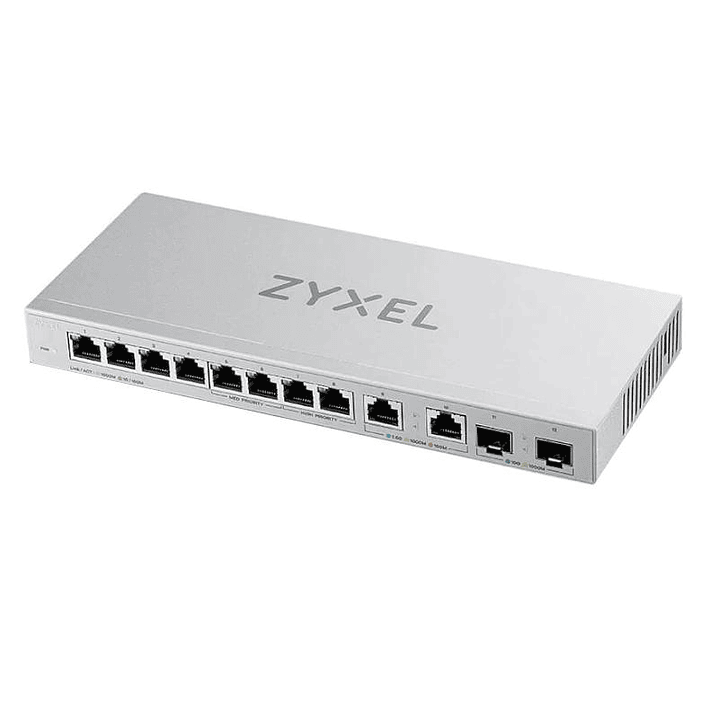 Zyxel XGS1010-12 v2 Switch 8xGb 2x2.5G 2xSFP+ 1