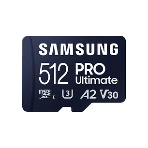 Samsung MicroSDHC PRO Ultimate 512GB U3,V30,A2,4K