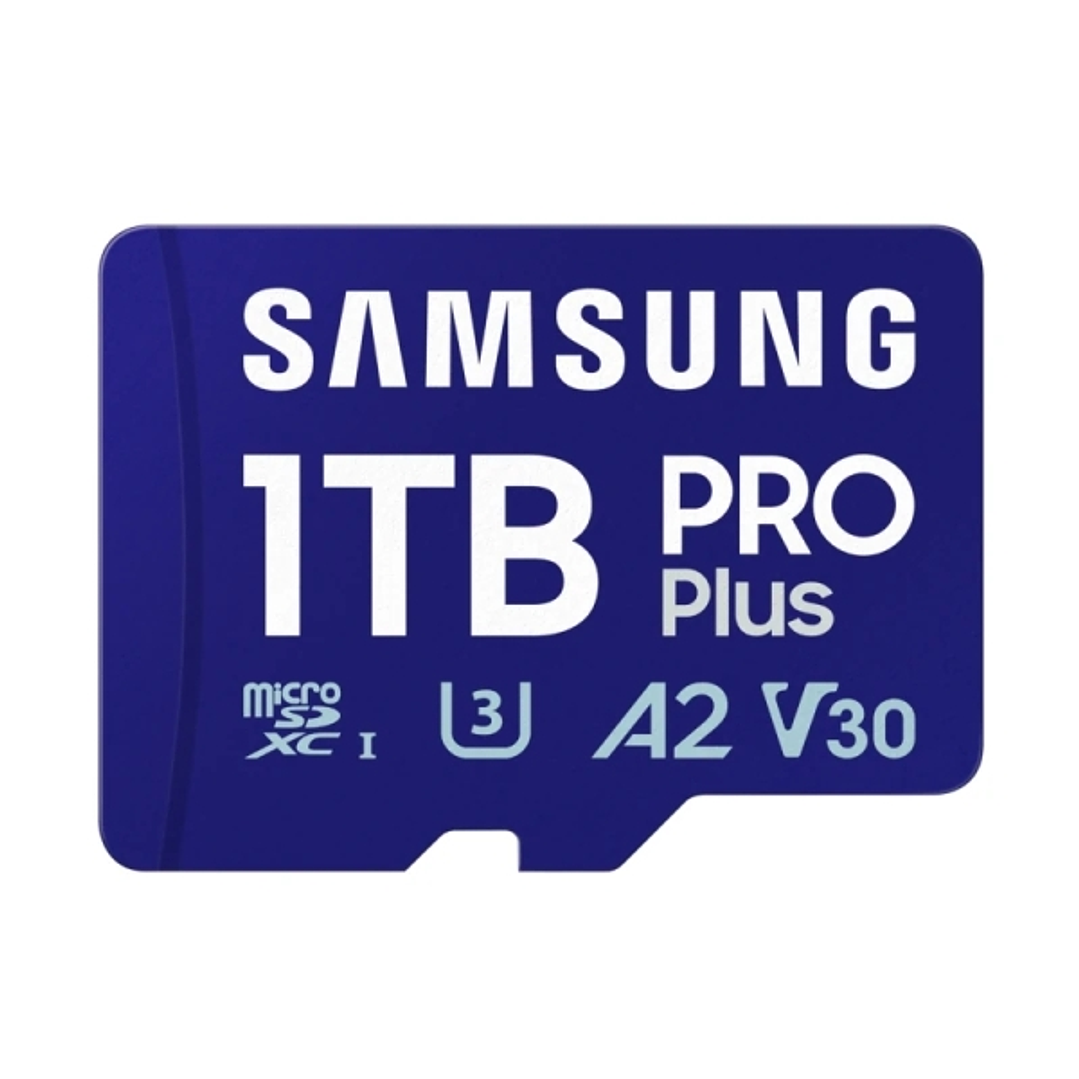 Samsung PRO Plus Tarjeta Micro SDXC 1TB UHS-I U3 A2 V30 Clase 10 con Adaptador SD 1