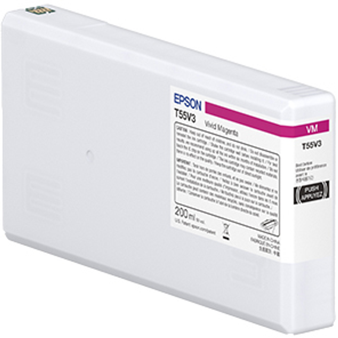 Epson T55W3 Magenta Vivido Cartucho de Tinta Original - C13T55W300 1
