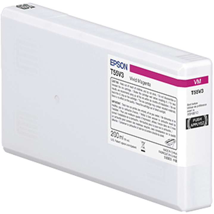 Epson T55W3 Magenta Vivido Cartucho de Tinta Original - C13T55W300 1