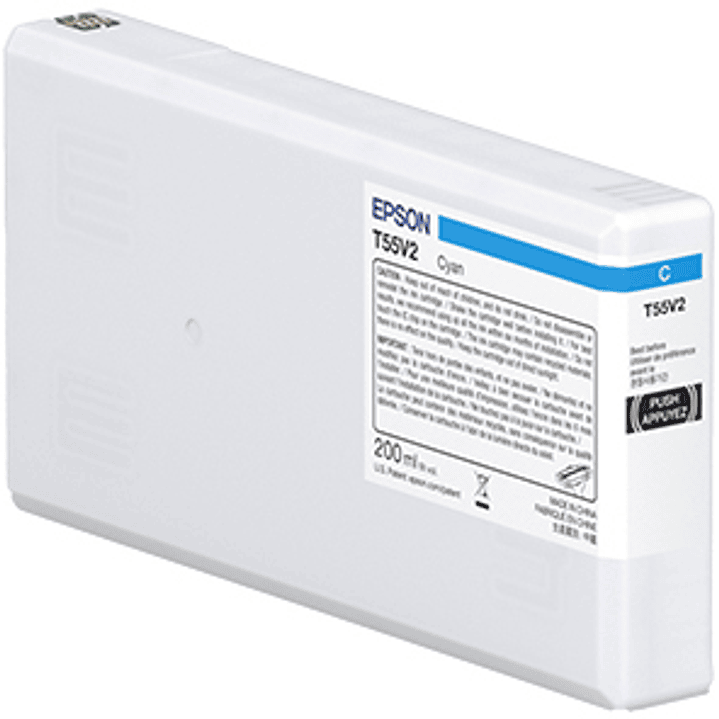 Epson T55W2 Cyan Cartucho de Tinta Original - C13T55W200 1