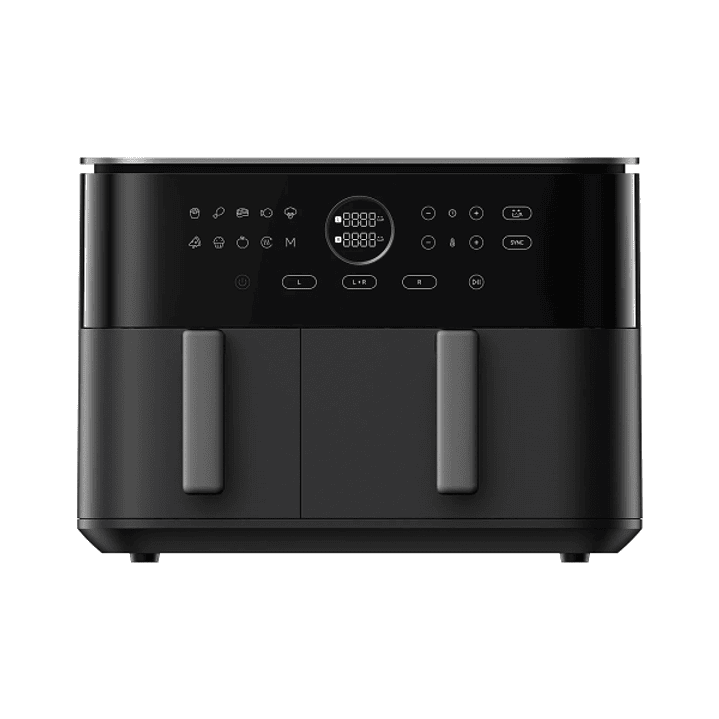 Xiaomi Dual Zone Air Fryer Freidora de Aire 10L Doble Zona 3.5L + 6.5L - Potencia 2700W con Tecnologia de Circulacion 360° - Temperatura 40–230°C - Fu 1