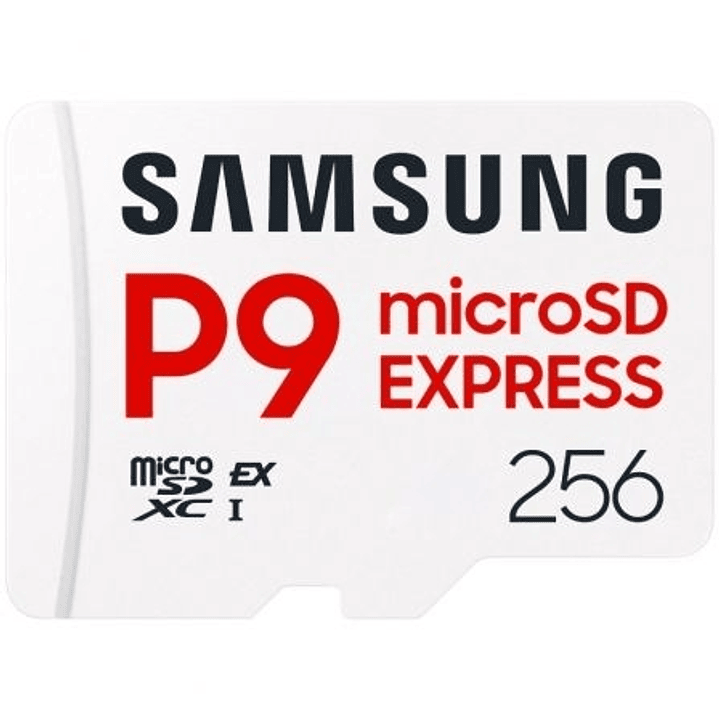 Samsung P9 Tarjeta Micro SDXC Express 256GB UHS-I V30 A1 800MBs 1