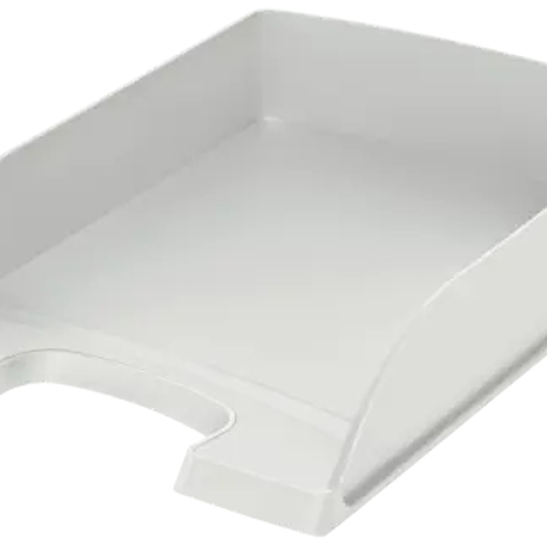 Leitz Plus Standard Bandeja de Sobremesa Portadocumentos - Formato A4 - Color Gris Claro 1