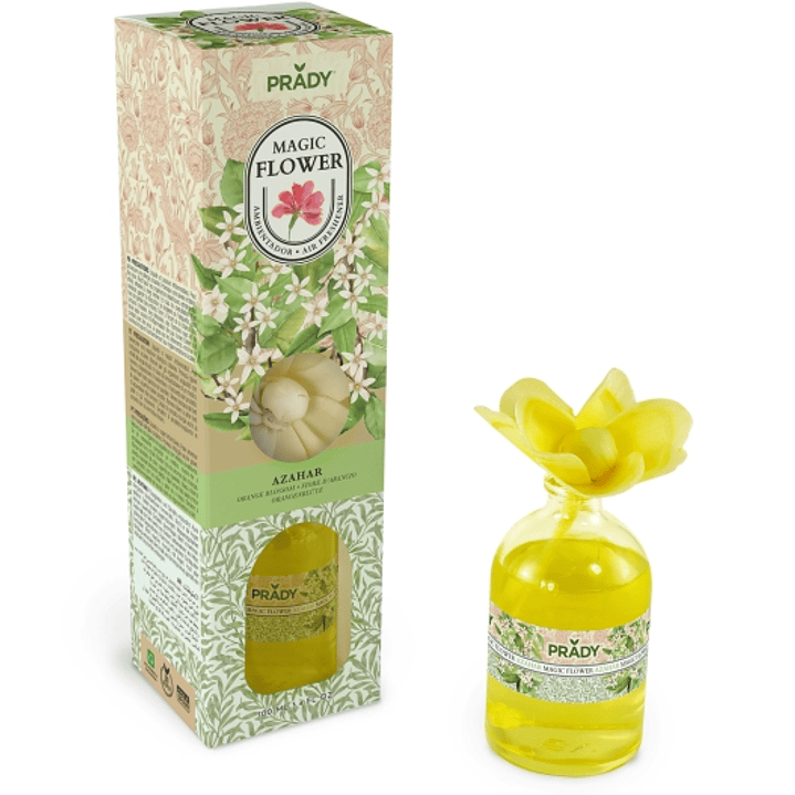 Prady Ambientador Magic Flower Azahar - Frasco de Cristal 100ml 1