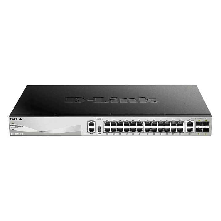 D-Link DGS-3130-30TS/E Switch L3 24xGb 4XSFP+ 1