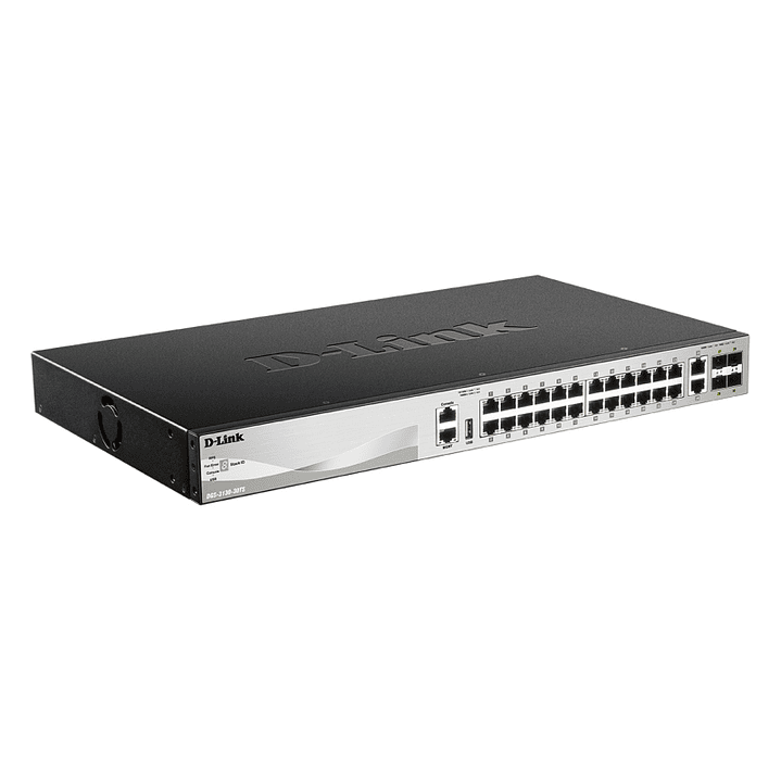 D-Link DGS-3130-30TS/E Switch L3 24xGb 4XSFP+ 2
