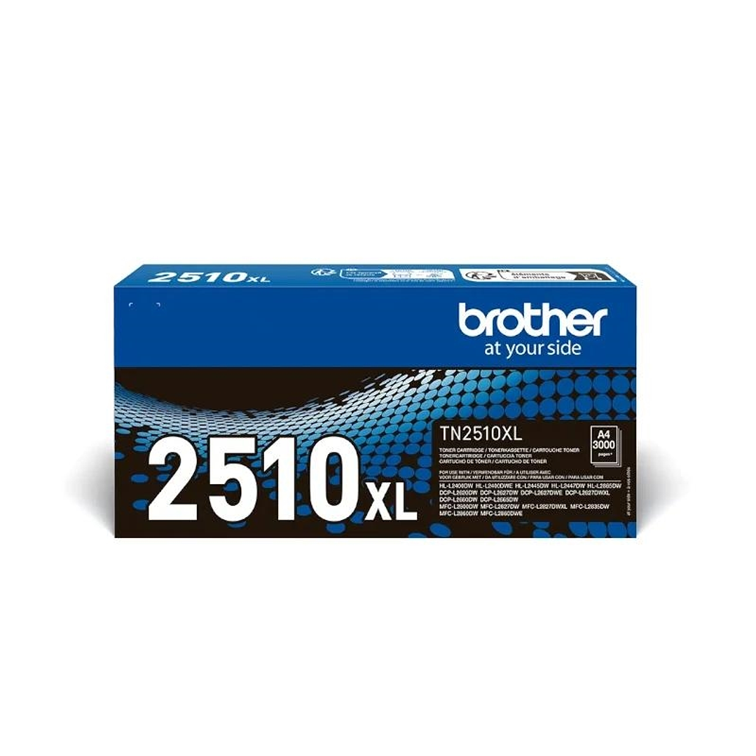 Brother Tóner TN2510XL Negro 1